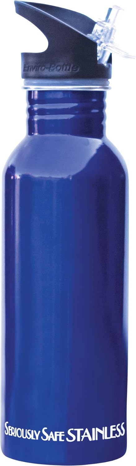 0.6-Liter Tinted Stainless Steel Water Bottle by New Wave Enviro