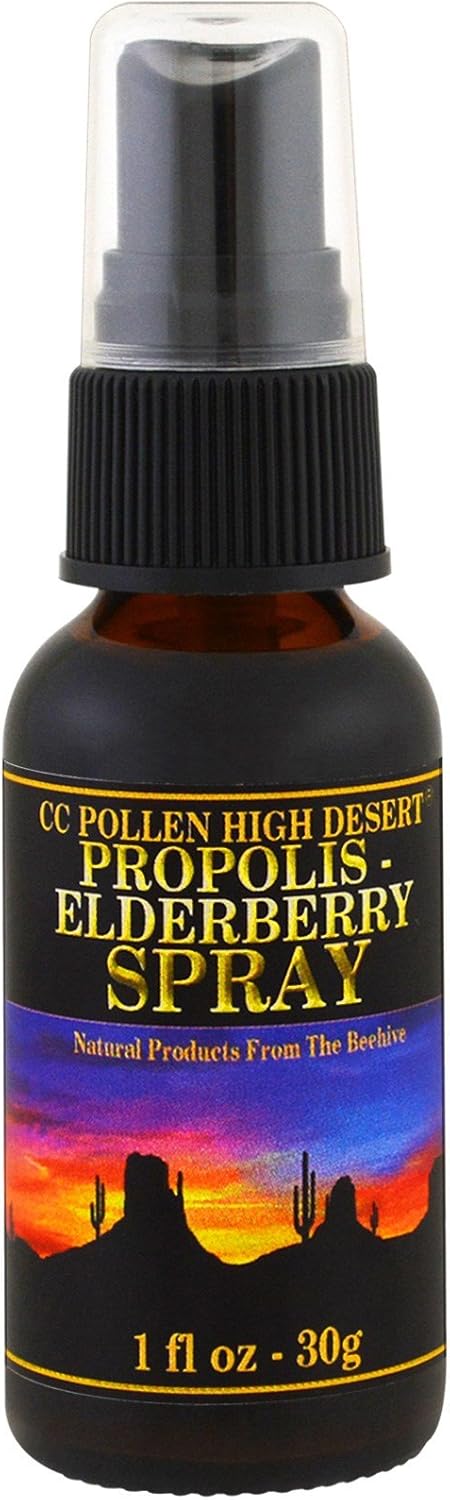 1 fl oz CC Pollen Propolis Spray - Natural Immune Support Spray