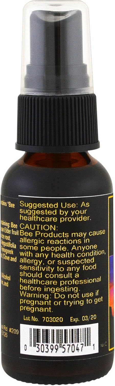 1 fl oz CC Pollen Propolis Spray - Natural Immune Support Spray