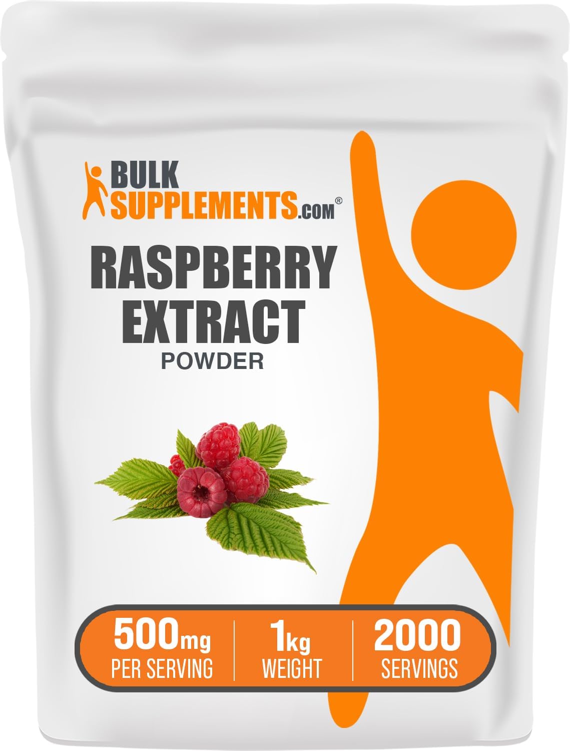 1 Kilogram Raspberry Extract Powder - High Antioxidant Dried Fruit Supplement