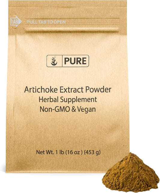 1 lb Artichoke Extract Powder, Pure Original Ingredients, No Additives, Non-GMO