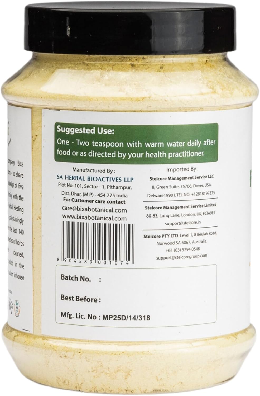 1 lb Bixa Botanical Fenugreek Powder (Trigonella Foenum) - Ayurvedic Herbal Supplement