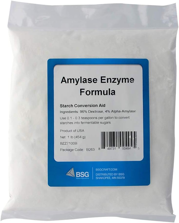 1 lb BSG Amylase Enzyme Formula for Homebrewing