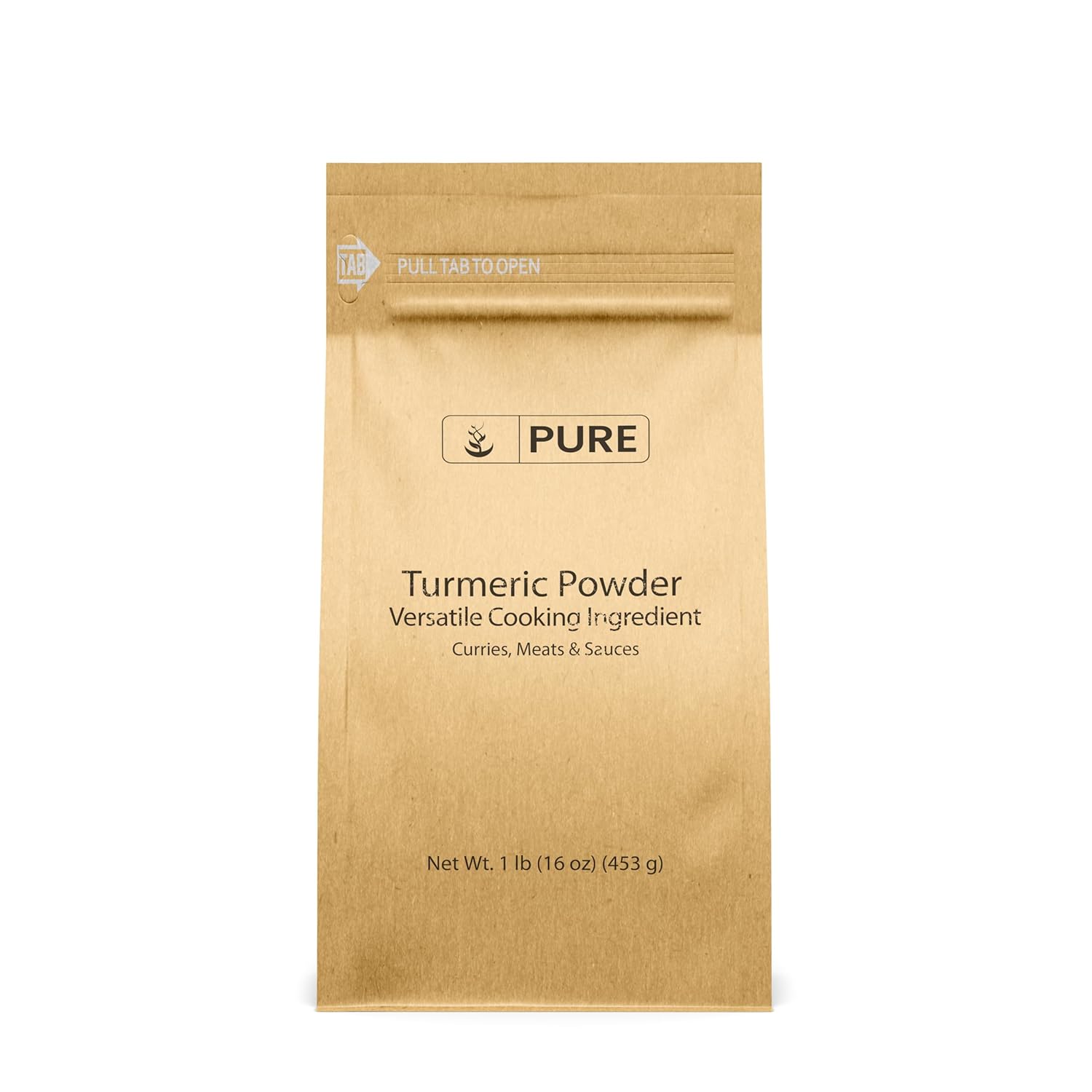 1 lb Food Grade Turmeric Powder - Pure Natural Ingredients for Spicy Curry & Rice, Eco-Friendly
