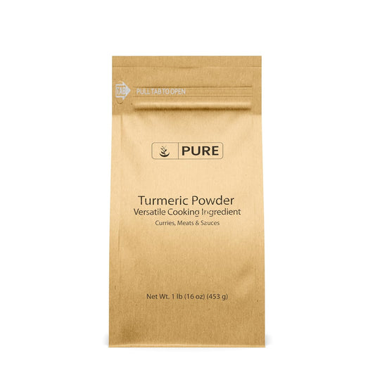 1 lb Food Grade Turmeric Powder - Pure Natural Ingredients for Spicy Curry & Rice, Eco-Friendly