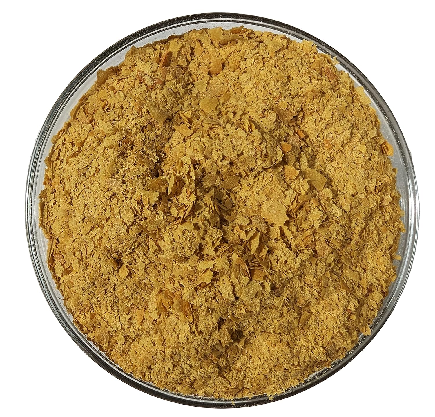 1 Lb. Fortified Nutritional Yeast Flakes by Medley Hills Farm - Non GMO, Vegan, Gluten Free - Reusable Container Included