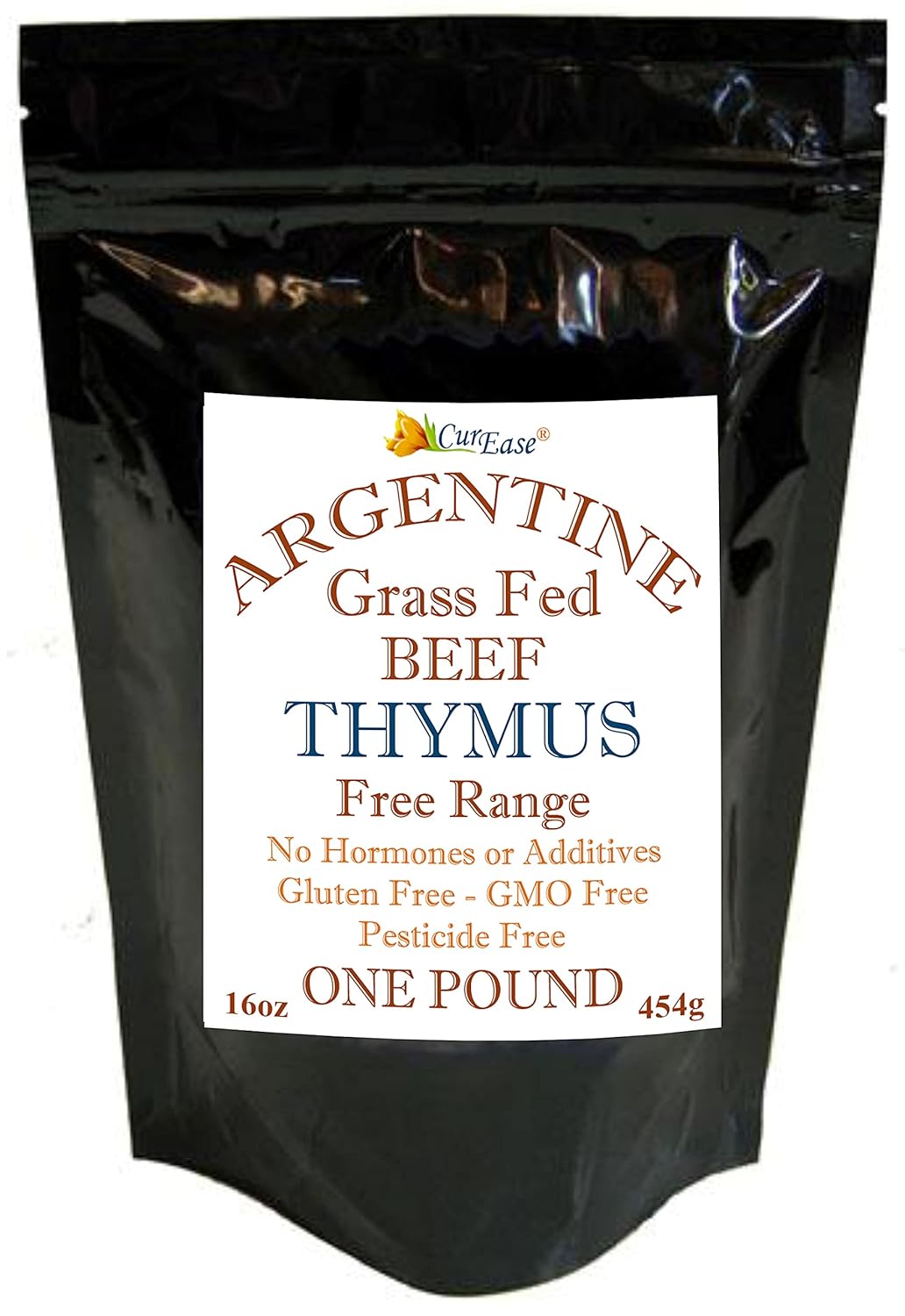 1 LB Grass-Fed Argentine Beef Thymus Powder by CurEase