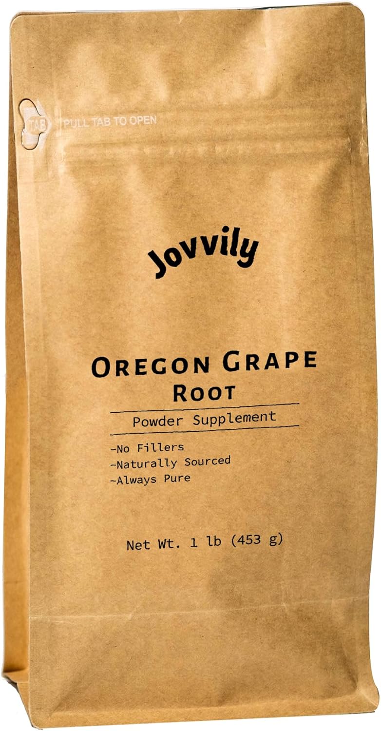 1 lb Jovvily Oregon Grape Root Powder - Natural Herbal Supplement