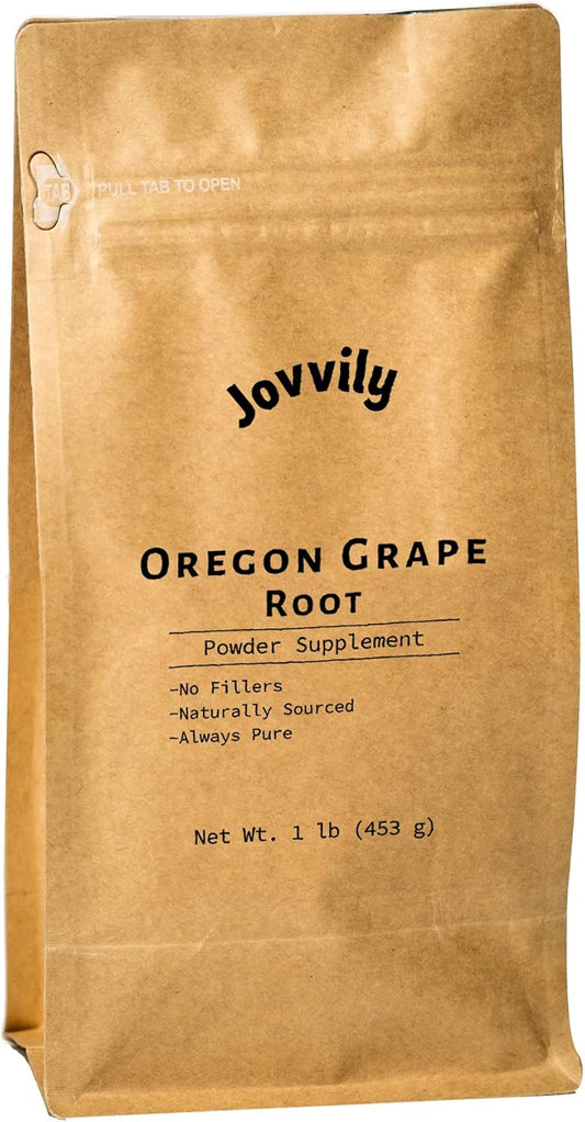 1 lb Jovvily Oregon Grape Root Powder - Natural Herbal Supplement