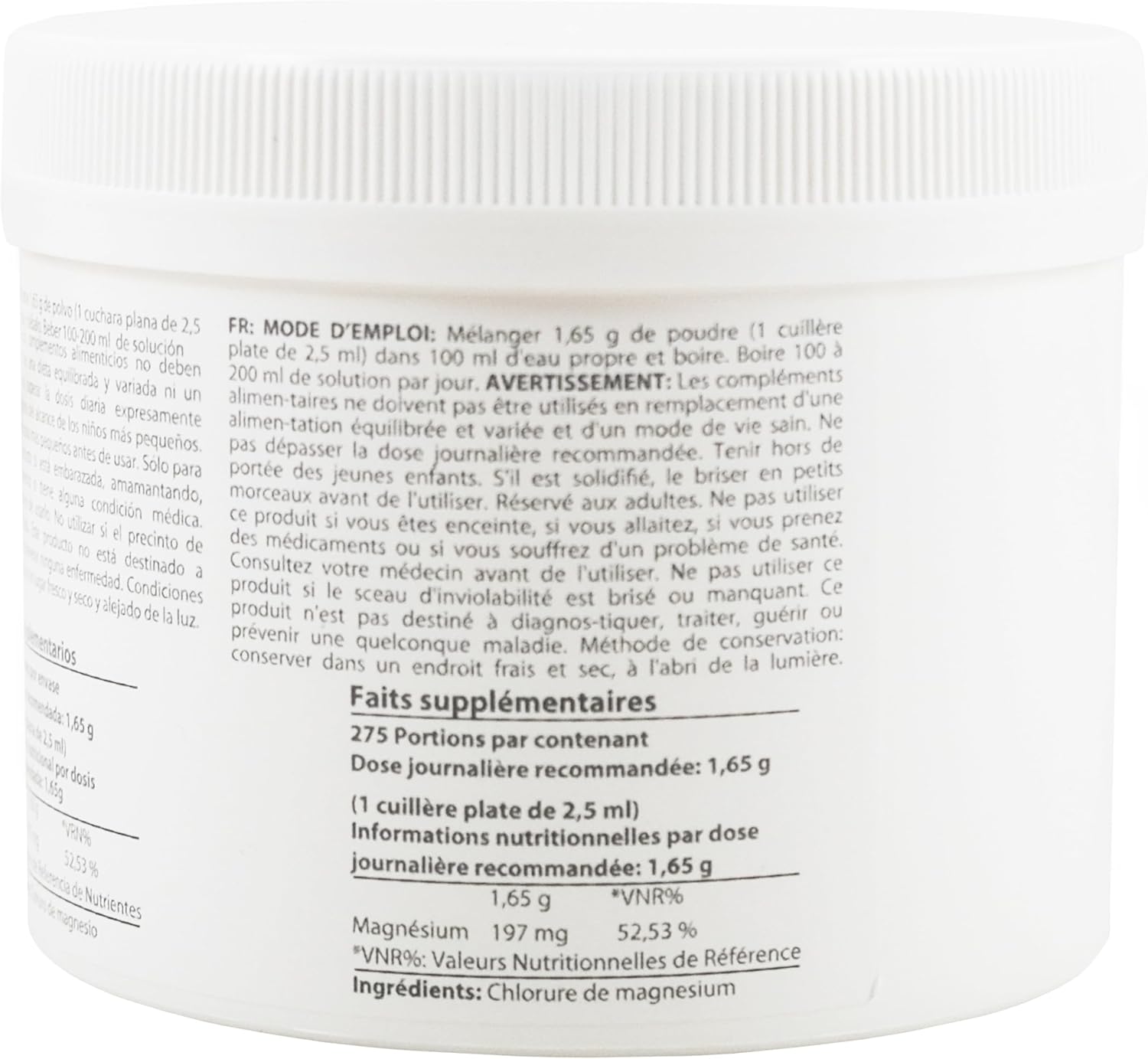 1 lb Magnesium Chloride Hexahydrate Crystal Powder | Pharmaceutical Grade Pure Ingredients | Ph. EUR., BP, USP Certified | Heiltropfen®