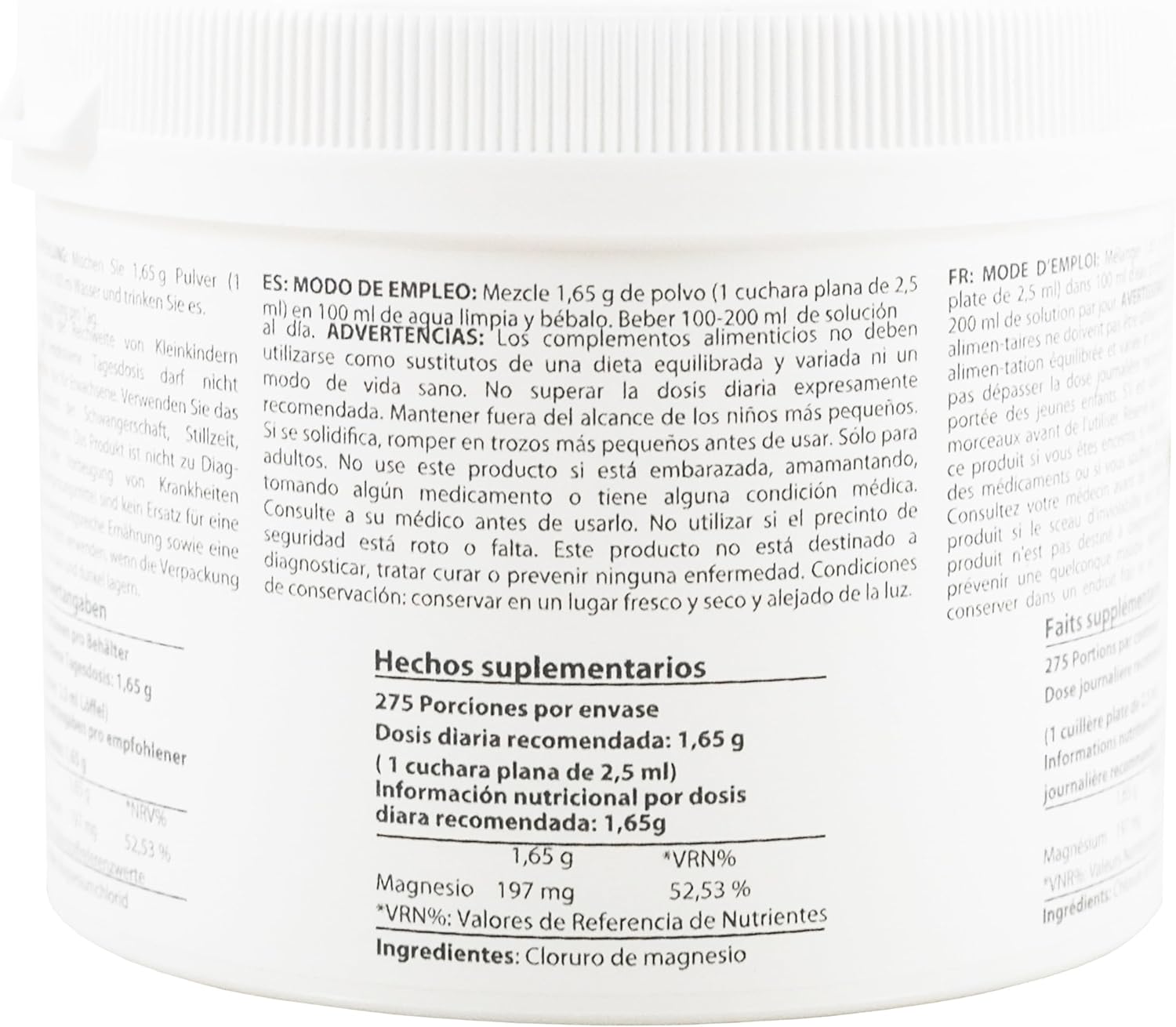 1 lb Magnesium Chloride Hexahydrate Crystal Powder | Pharmaceutical Grade Pure Ingredients | Ph. EUR., BP, USP Certified | Heiltropfen®