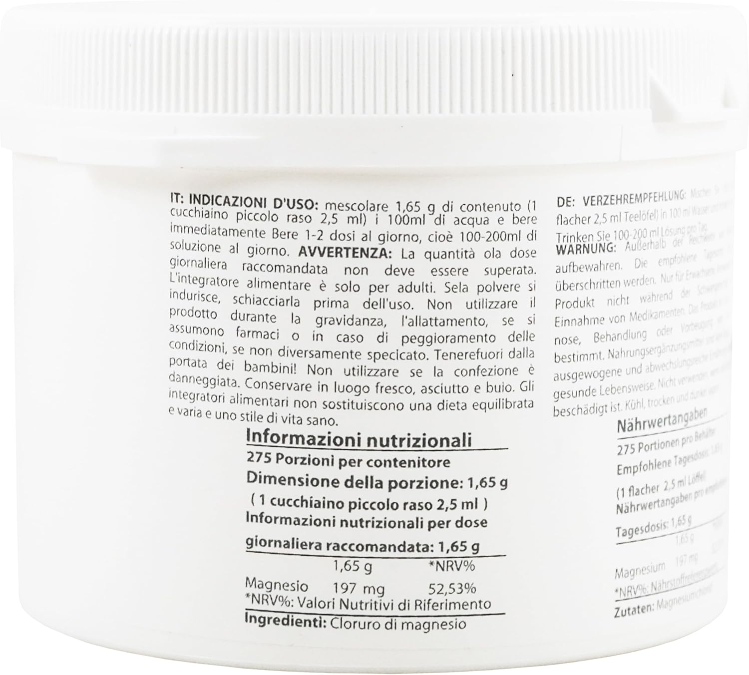 1 lb Magnesium Chloride Hexahydrate Crystal Powder | Pharmaceutical Grade Pure Ingredients | Ph. EUR., BP, USP Certified | Heiltropfen®