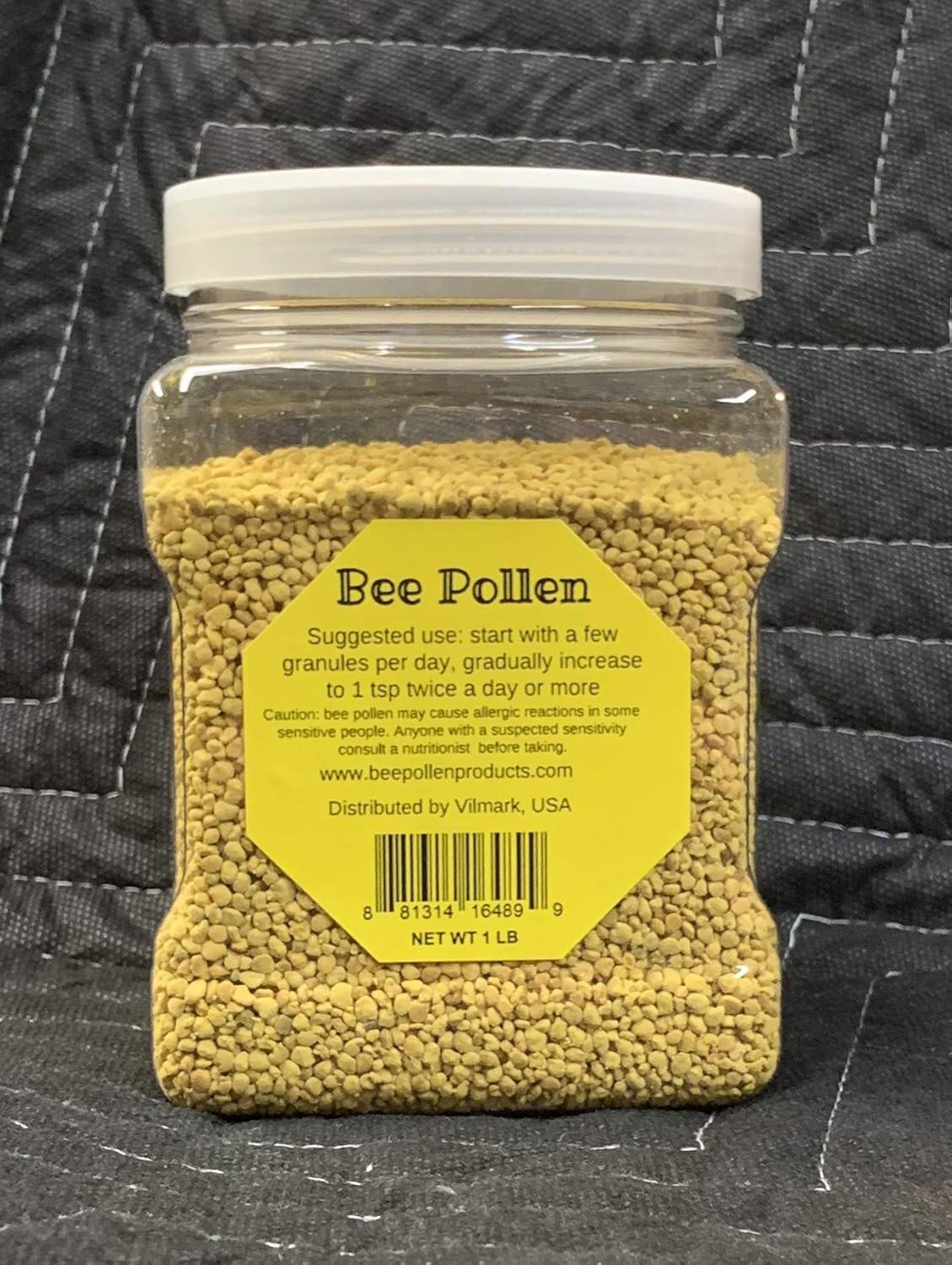 1 lb of Vilmark Bee Pollen Granules - 100% Pure Natural Bee Pollen