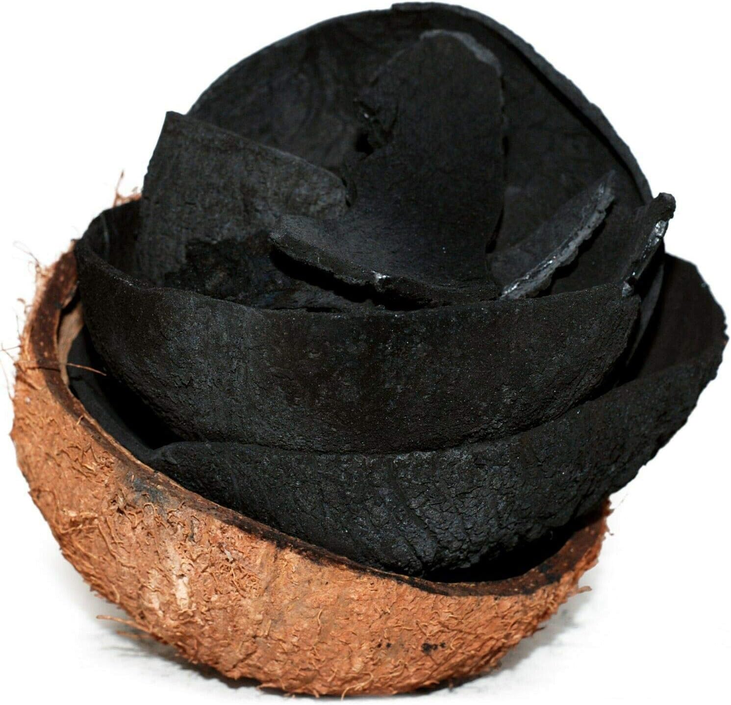 1 lb. Plant Guru Coconut Activated Charcoal Powder - Food Grade Kosher Non-GMO - Teeth Whitening, Facial Mask, Soap Making - Natural Detox & Digestion