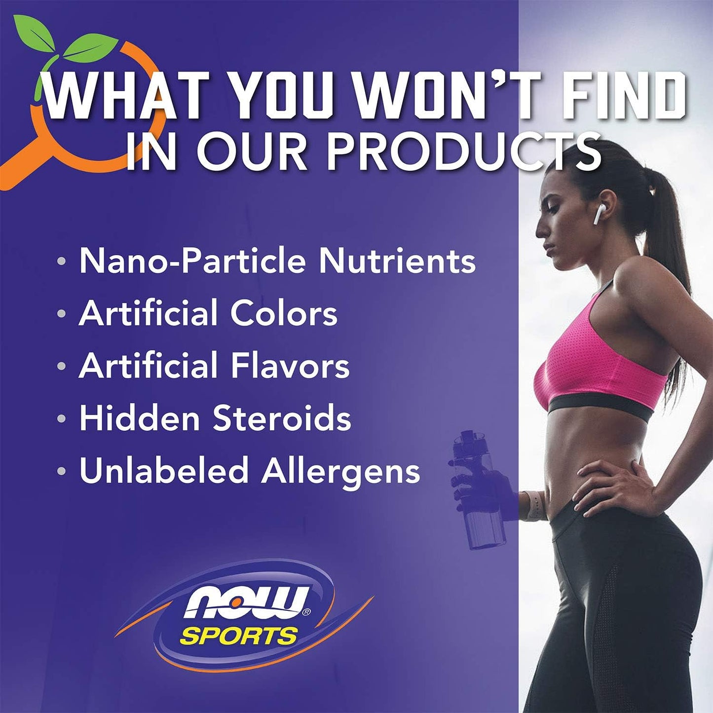 1 lb Vanilla Vegan Plant Protein Powder by NOW Foods Sports