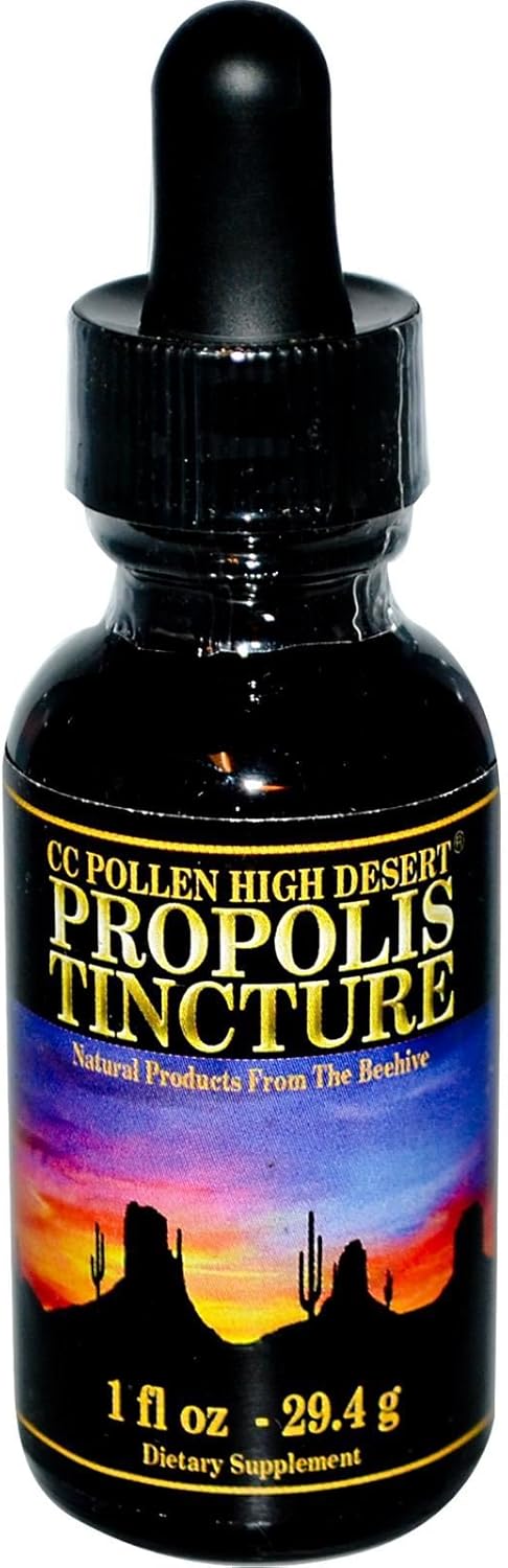 1 oz CC Pollen Propolis Tincture - Natural Immune Support Supplement
