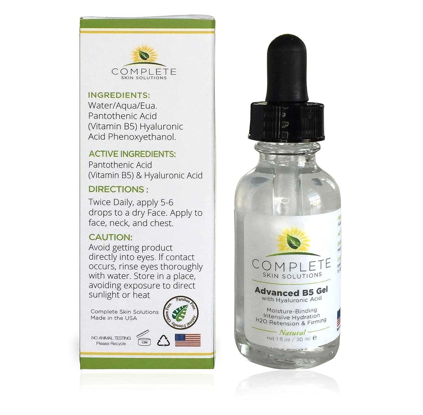 1 oz Hyaluronic Acid B5 Gel for Advanced Skin Hydration