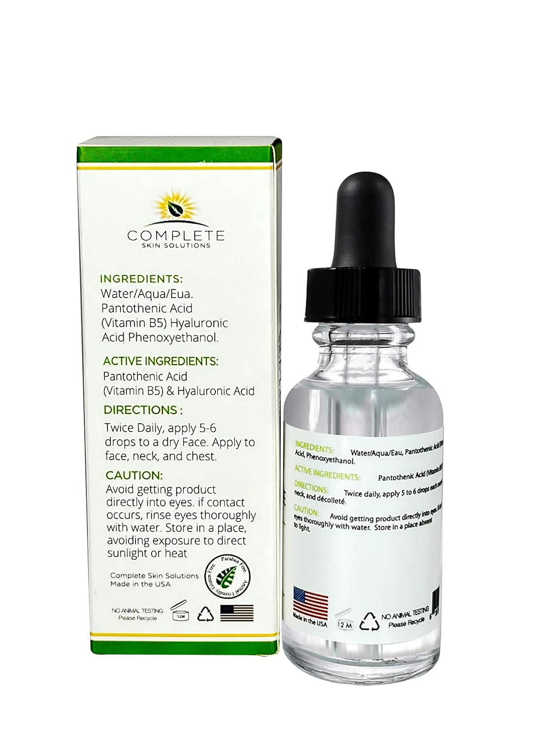 1 oz Hyaluronic Acid B5 Gel for Advanced Skin Hydration