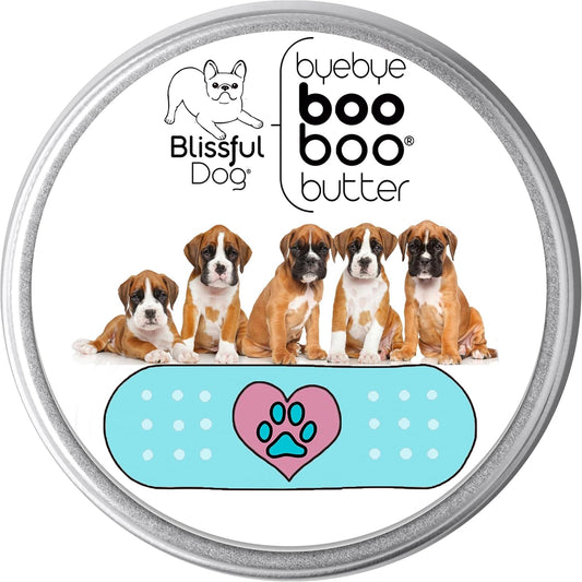 1 oz TIN Boxer Booboo Butter by The Blissful Dog - Soothing Balm for Boxer Dogs' Skin Issues