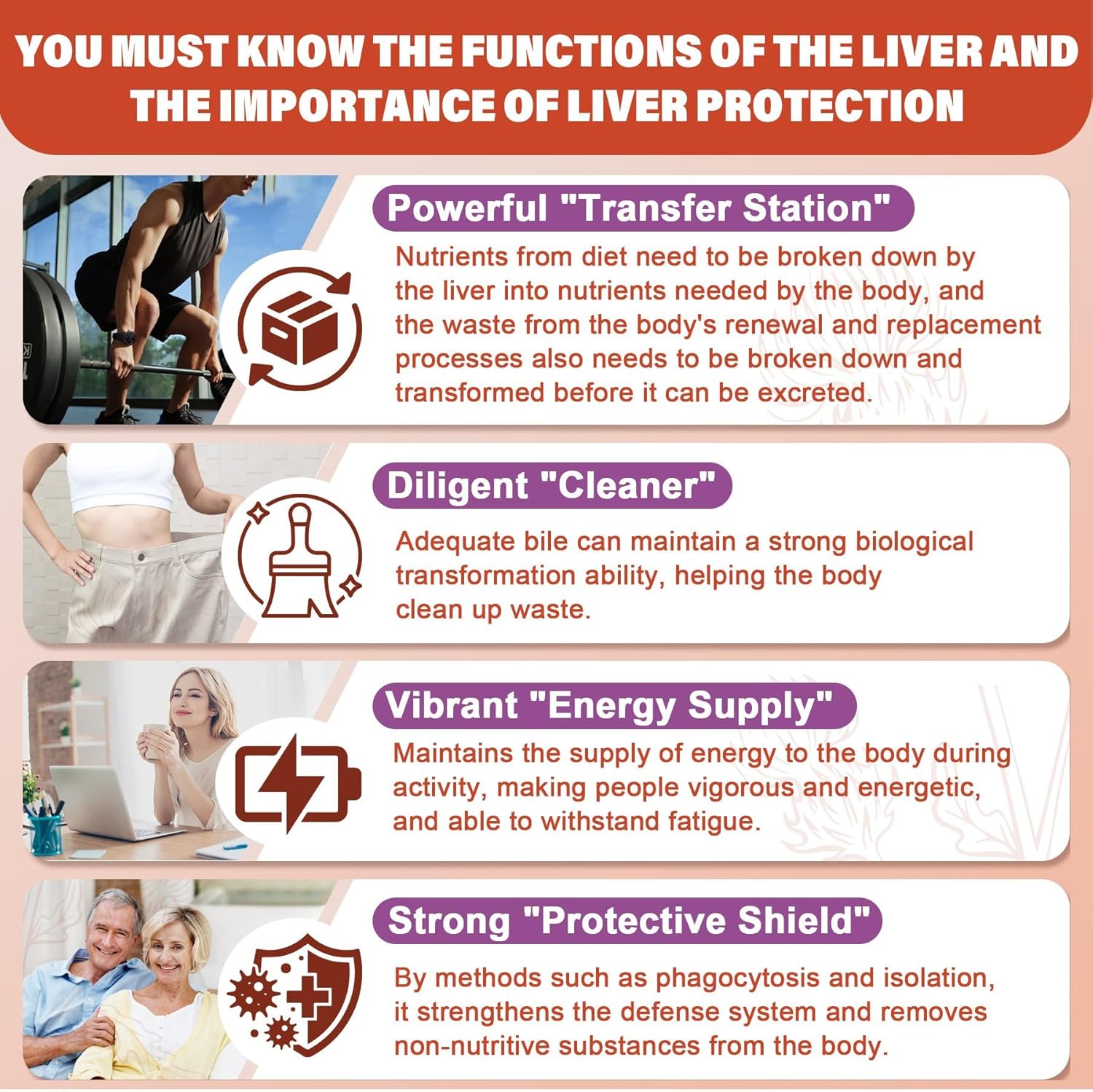 1 Pack Liver Detox Gummies with Milk Thistle & Organic Ingredients - Liver Cleanse Supplement with Vitamins B6 B9 B12 - 18-in-1 Detox & Repair Formula