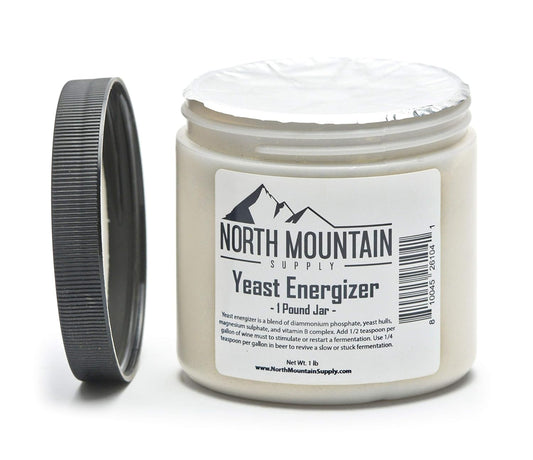 1 Pound Jar of North Mountain Supply Yeast Energizer for Home Brewing