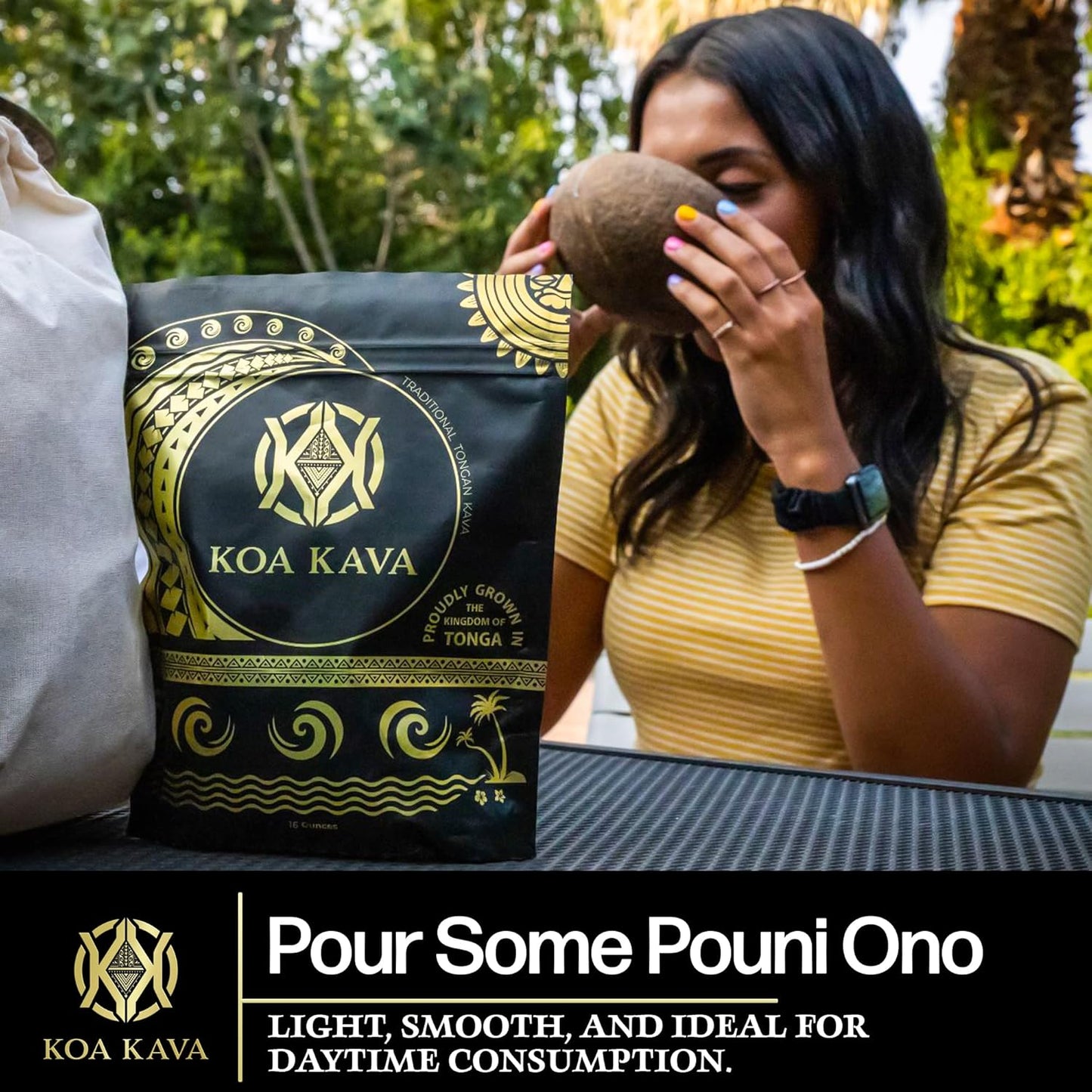 1 Pound Koa Kava Bundle from Tonga and Vanuatu - High-Quality Kava Roots for Relaxation and Stress Relief