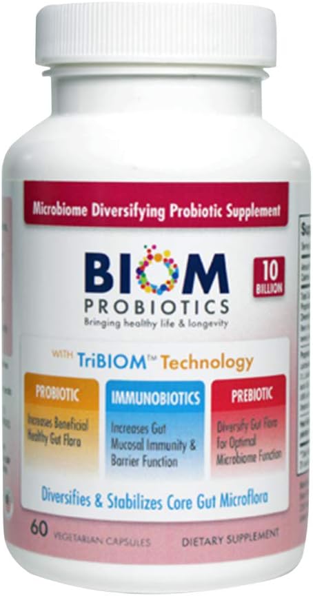 10 Billion Flora Probiotics with Prebiotics & Immunobiotics - Cold Shipped 3-in-1 Formula for Gut Health & Longevity - Men & Women