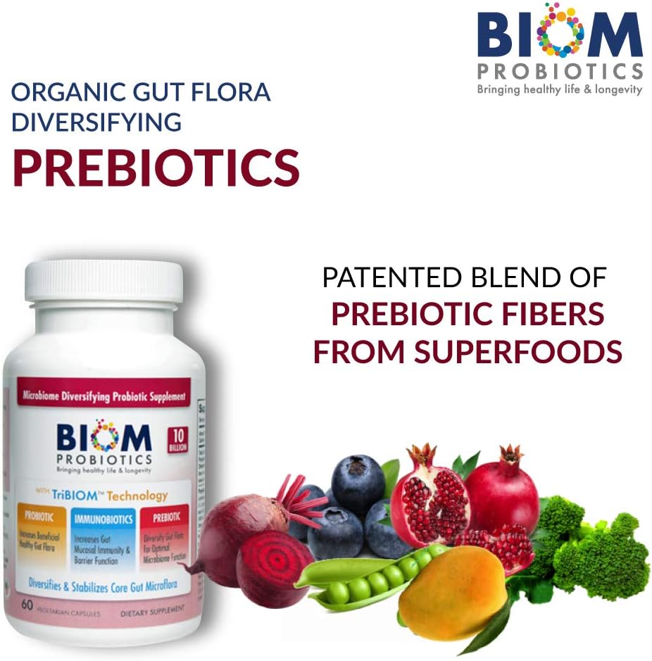 10 Billion Flora Probiotics with Prebiotics & Immunobiotics - Cold Shipped 3-in-1 Formula for Gut Health & Longevity - Men & Women