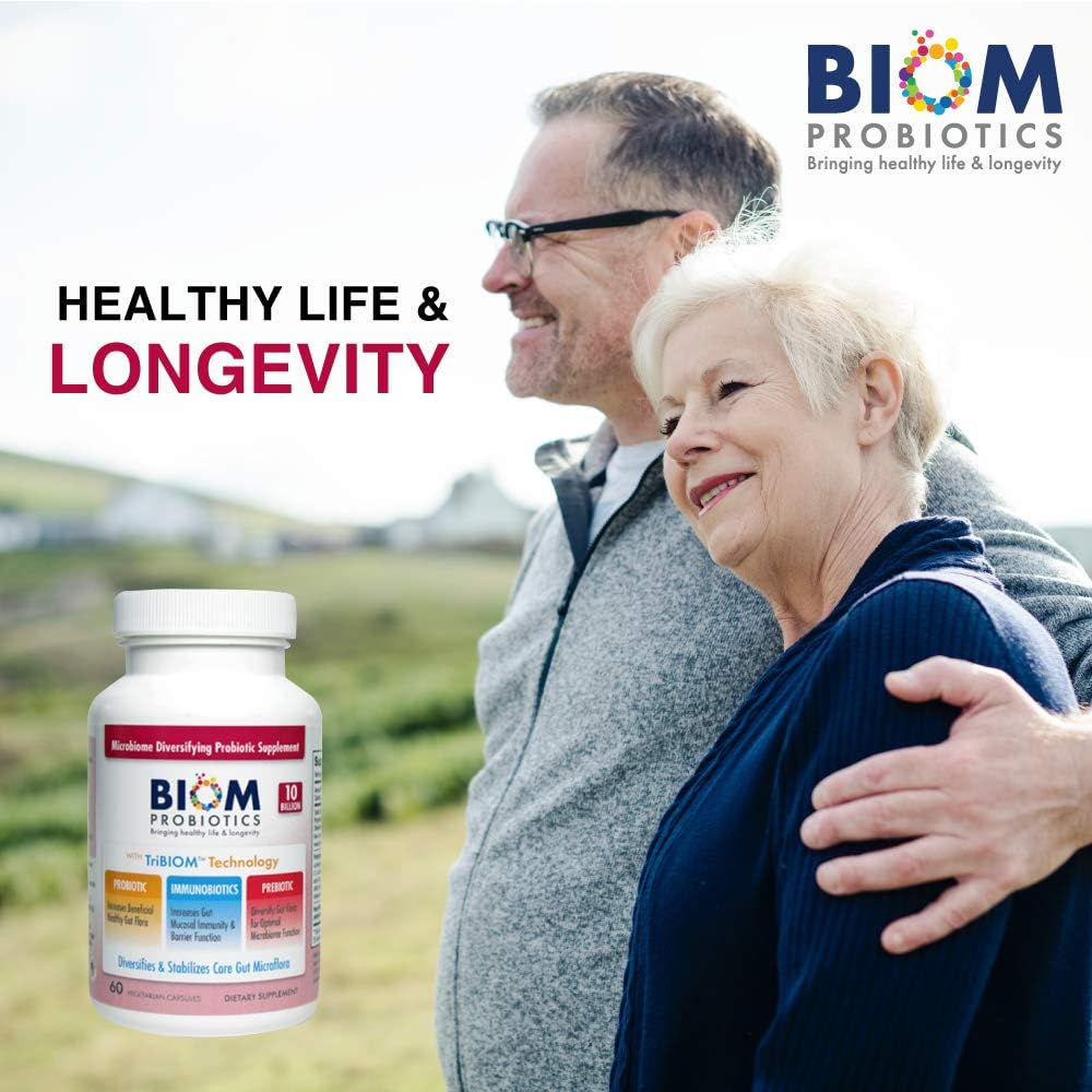 10 Billion Flora Probiotics with Prebiotics & Immunobiotics - Cold Shipped 3-in-1 Formula for Gut Health & Longevity - Men & Women
