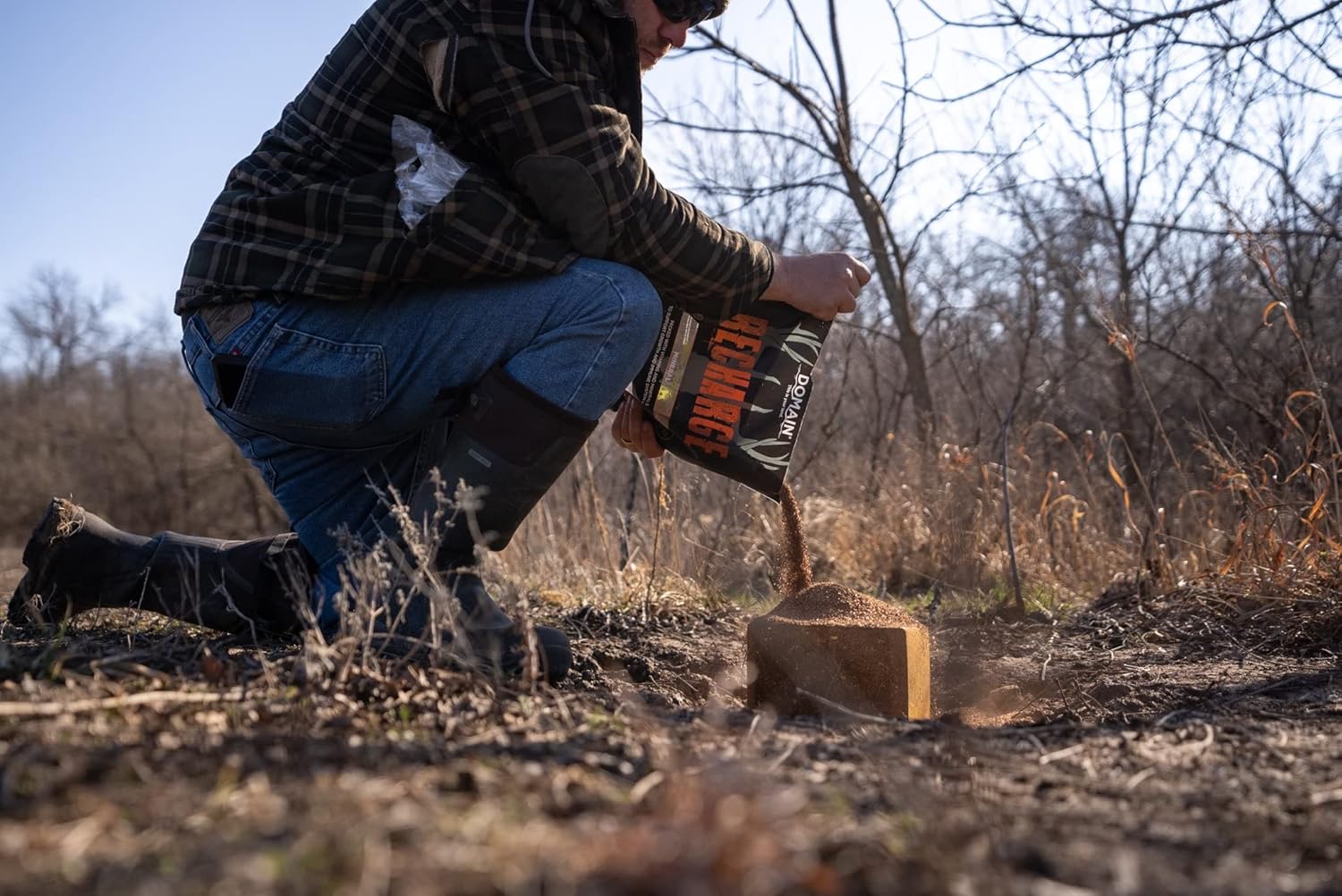 10 lb Bag of Domain Outdoor Recharge Deer Mineral with Vitamins and Minerals for Growth and Health, Berry Infused Flavor