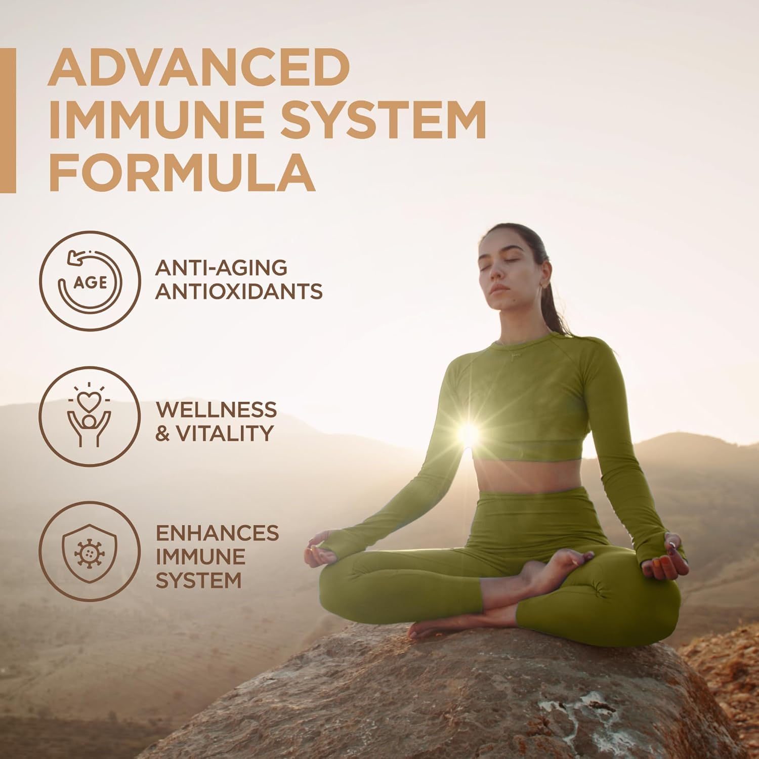 10 Mushroom Complex Nootropic Brain Supplement - Boost Brain Function with Lions Mane, Reishi, Cordyceps, Chaga, Turkey Tail - Memory, Focus, Energy Support - Immune Booster - 90 Capsules