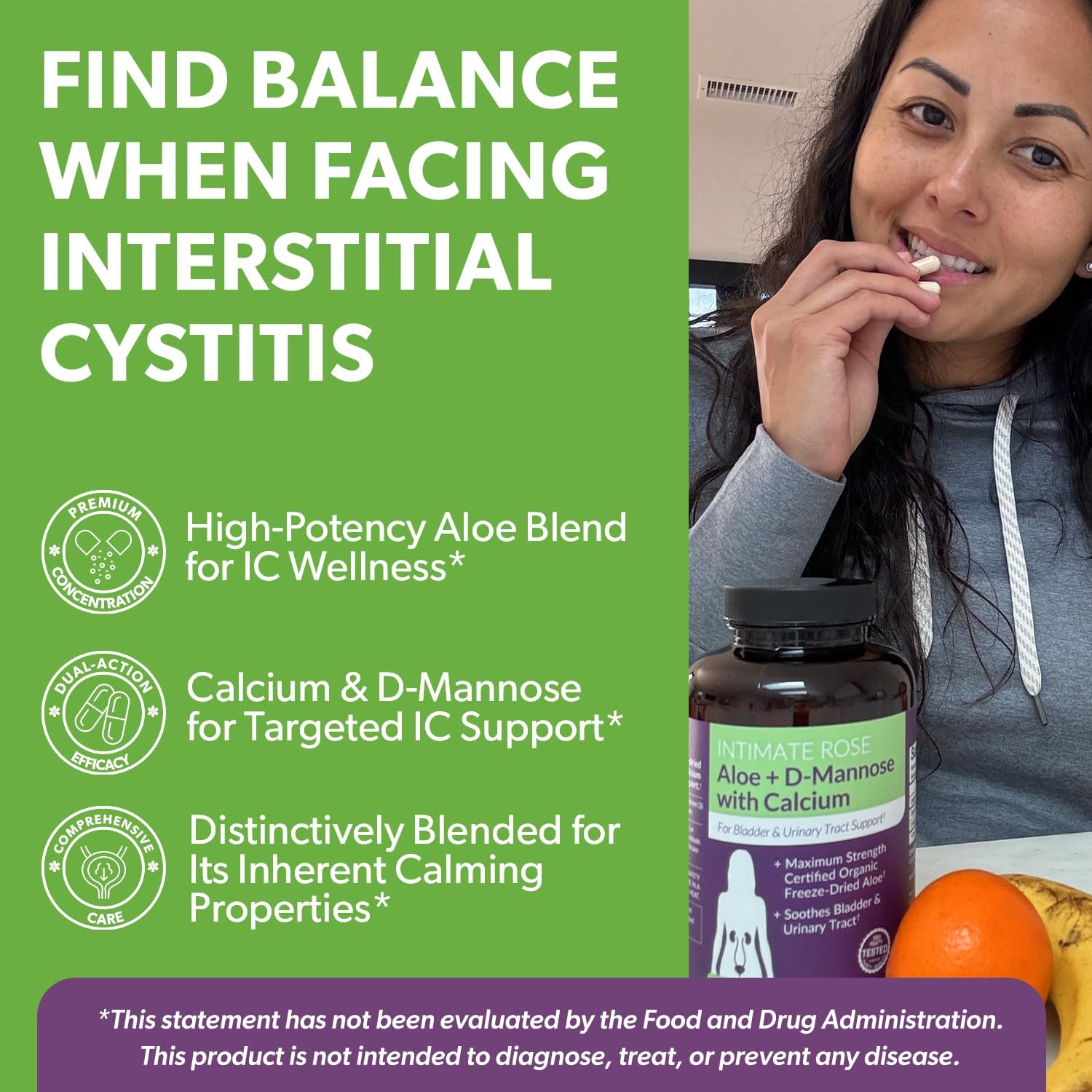 10% Off Intimate Rose Aloe Vera Supplement & Calcium Pelvic Wand with Vibration