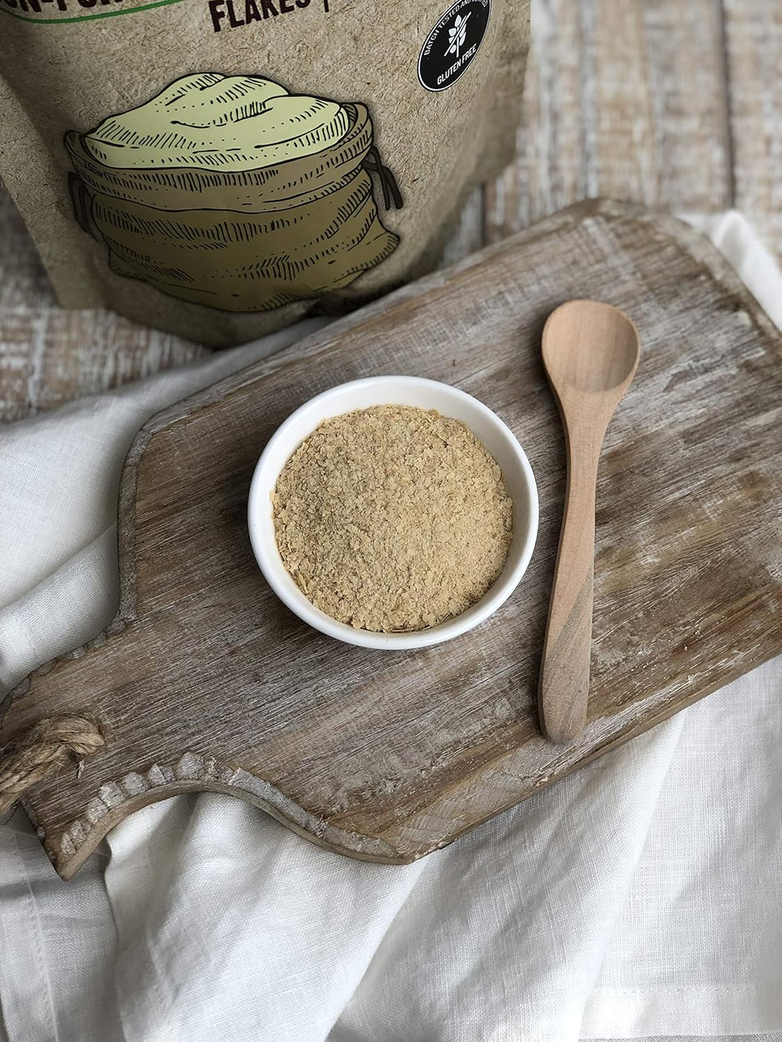 10 oz Anthony's Premium Nutritional Yeast Flakes - Non Fortified, Gluten Free, Non-GMO - Batch Tested