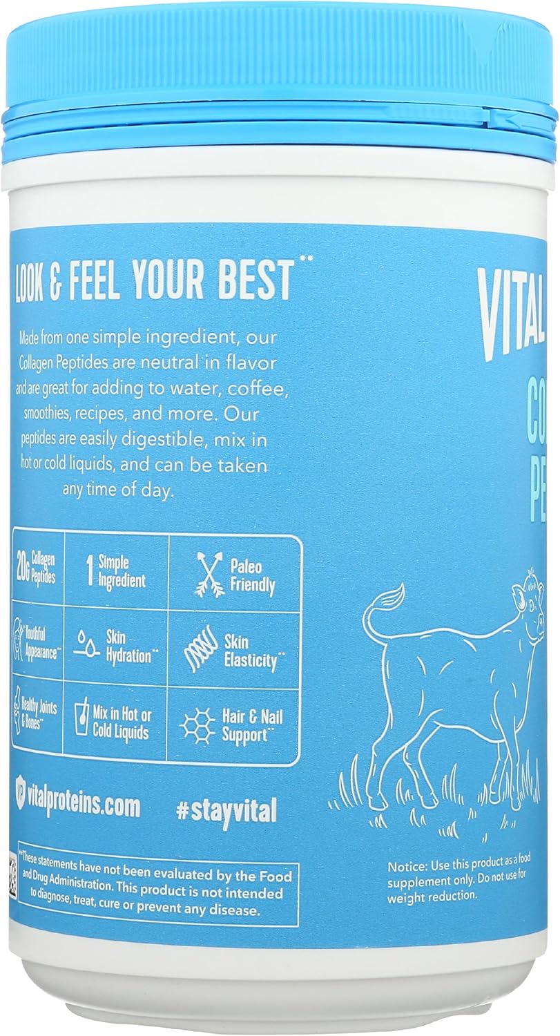 10 OZ Vital Proteins Collagen Peptide Protein Powder for Healthy Skin and Joints