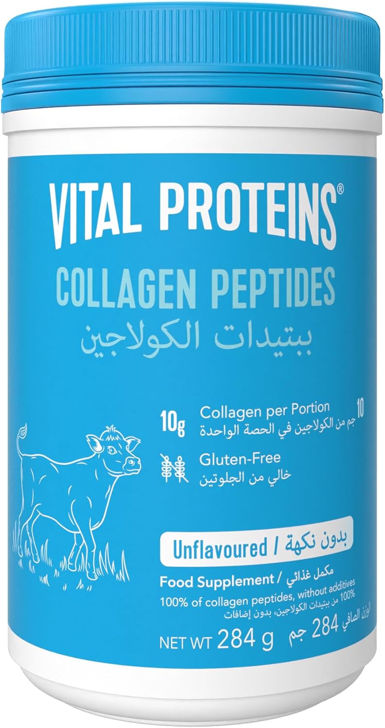 10 oz Vital Proteins Unflavored Collagen Peptides for Healthy Skin & Hair - 284g Powder