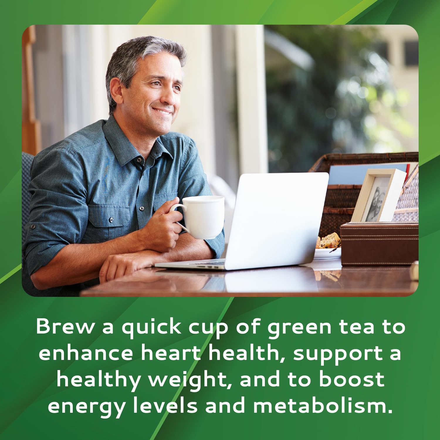 10 Pack of CALMOUR Natural Green Tea Extract Strips - On-The-Go Quick Dissolving Lemon Ginger Matcha Green Tea with Antioxidants