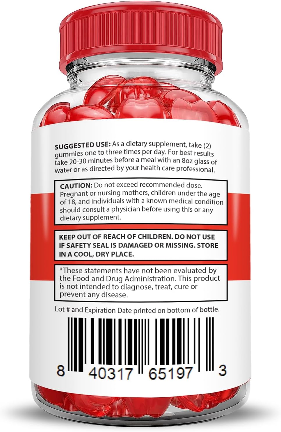 10 Pack Rapid Lean Keto ACV Gummies 2000MG with Pomegranate Beet Juice B12 - Vegan & Non GMO