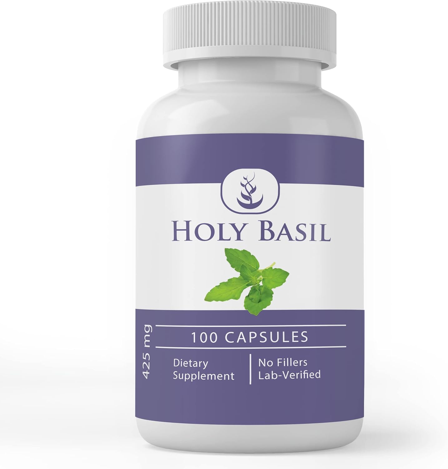 100 Capsules of Lab Verified Holy Basil with Pure Original Ingredients - No Additives or Fillers - BoostGo Australia
