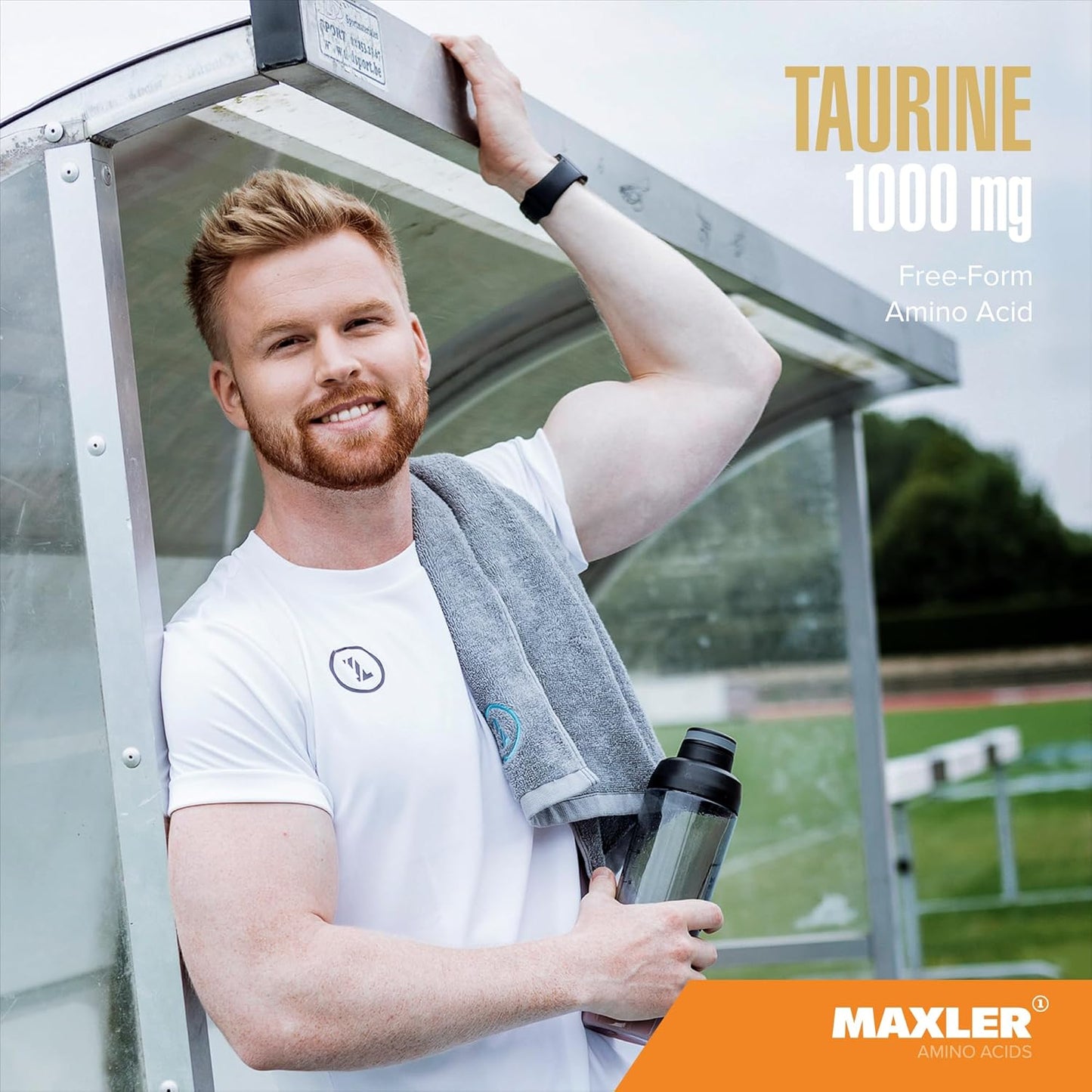 100 Capsules of Maxler Taurine 1000mg Amino Acid Supplement - Gluten Free Vegan Formula