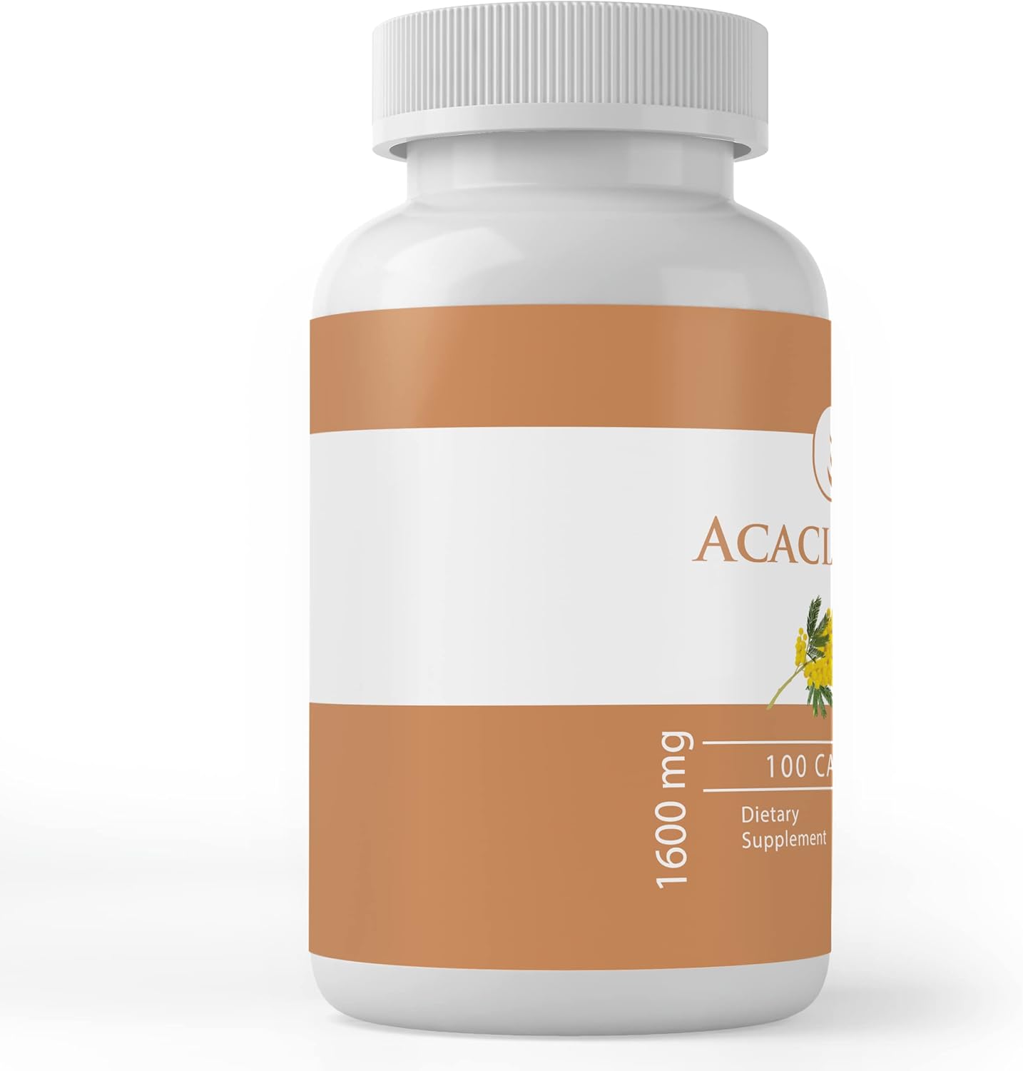 100 Capsules of Pure Acacia Fiber - Lab Verified, No Additives or Fillers - Original Ingredients - BoostGo Australia