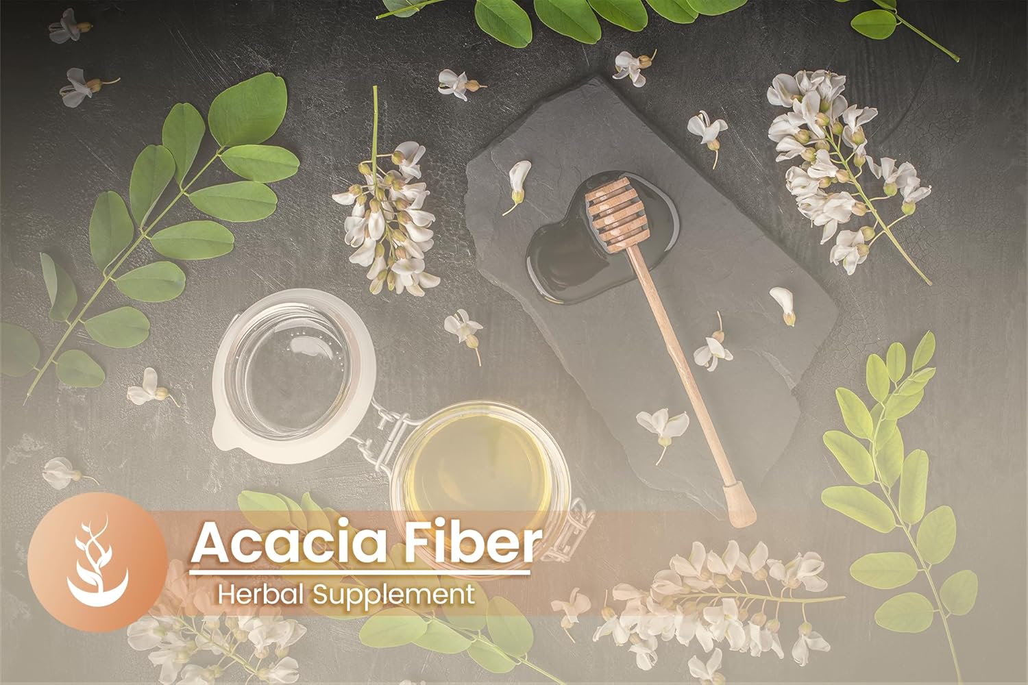 100 Capsules of Pure Acacia Fiber - Lab Verified, No Additives or Fillers - Original Ingredients - BoostGo Australia