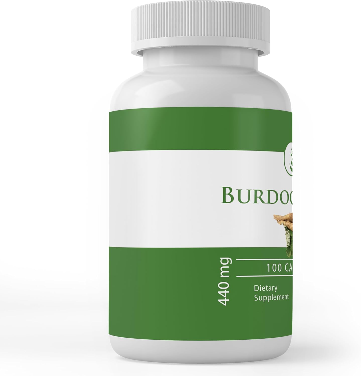 100 Capsules of Pure Burdock Root with Original Ingredients, Lab Verified - No Additives or Fillers
