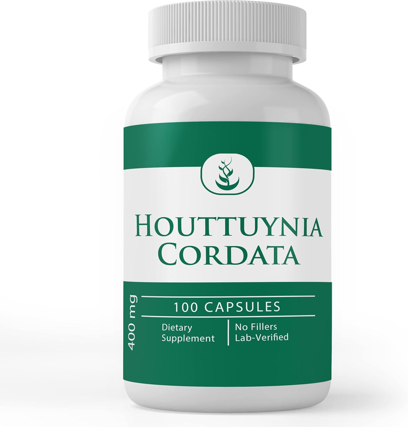100 Capsules of Pure Houttuynia Cordata with Original Ingredients - Lab Verified, No Additives