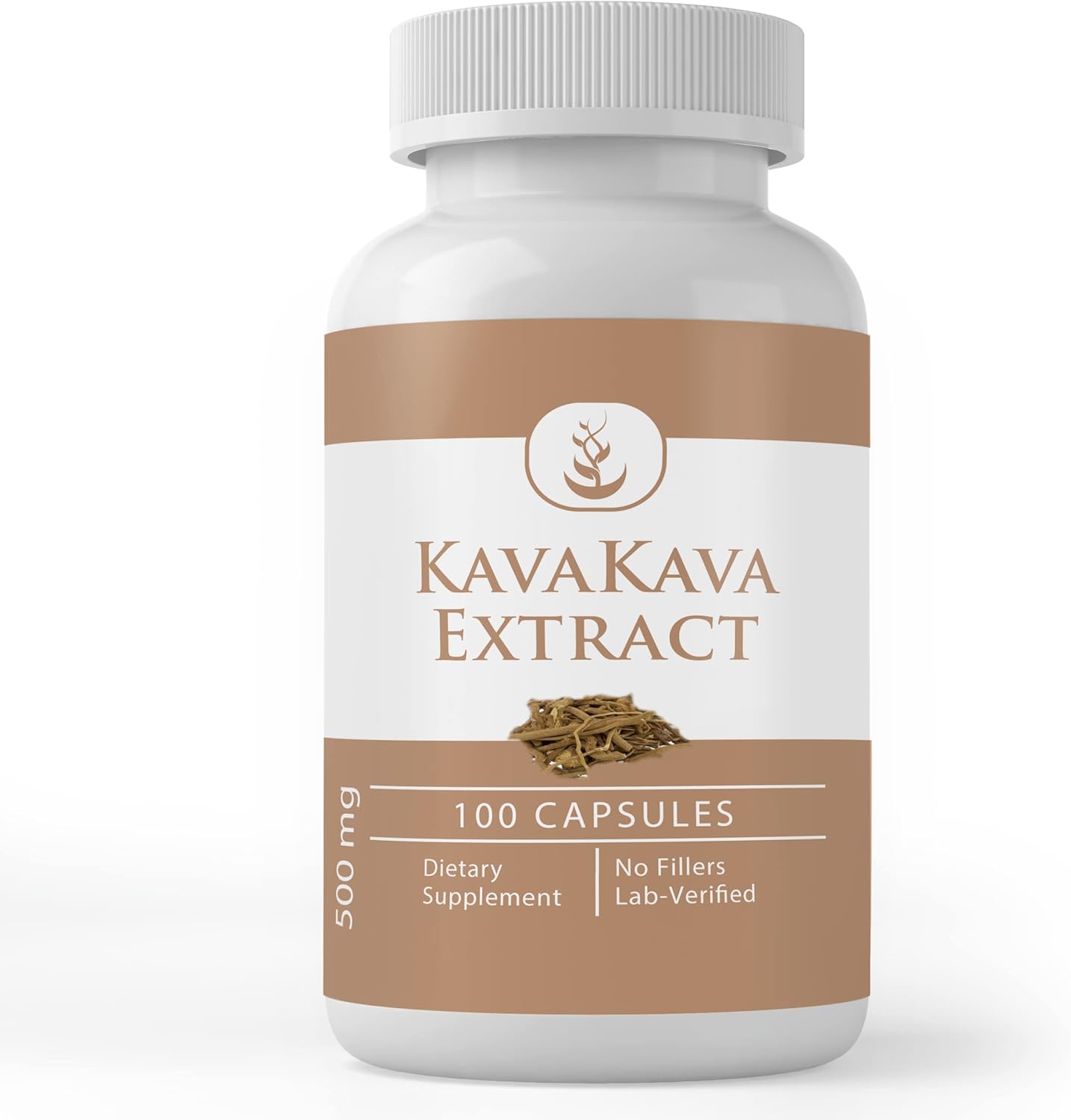 100 Capsules of Pure Kava Kava Extract with Lab-Verified Original Ingredients, No Additives