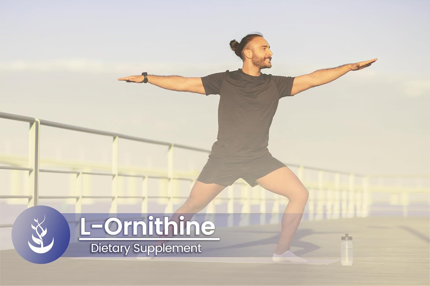 100 Capsules of Pure L-Ornithine with Original Ingredients, Lab Verified, No Additives or Fillers