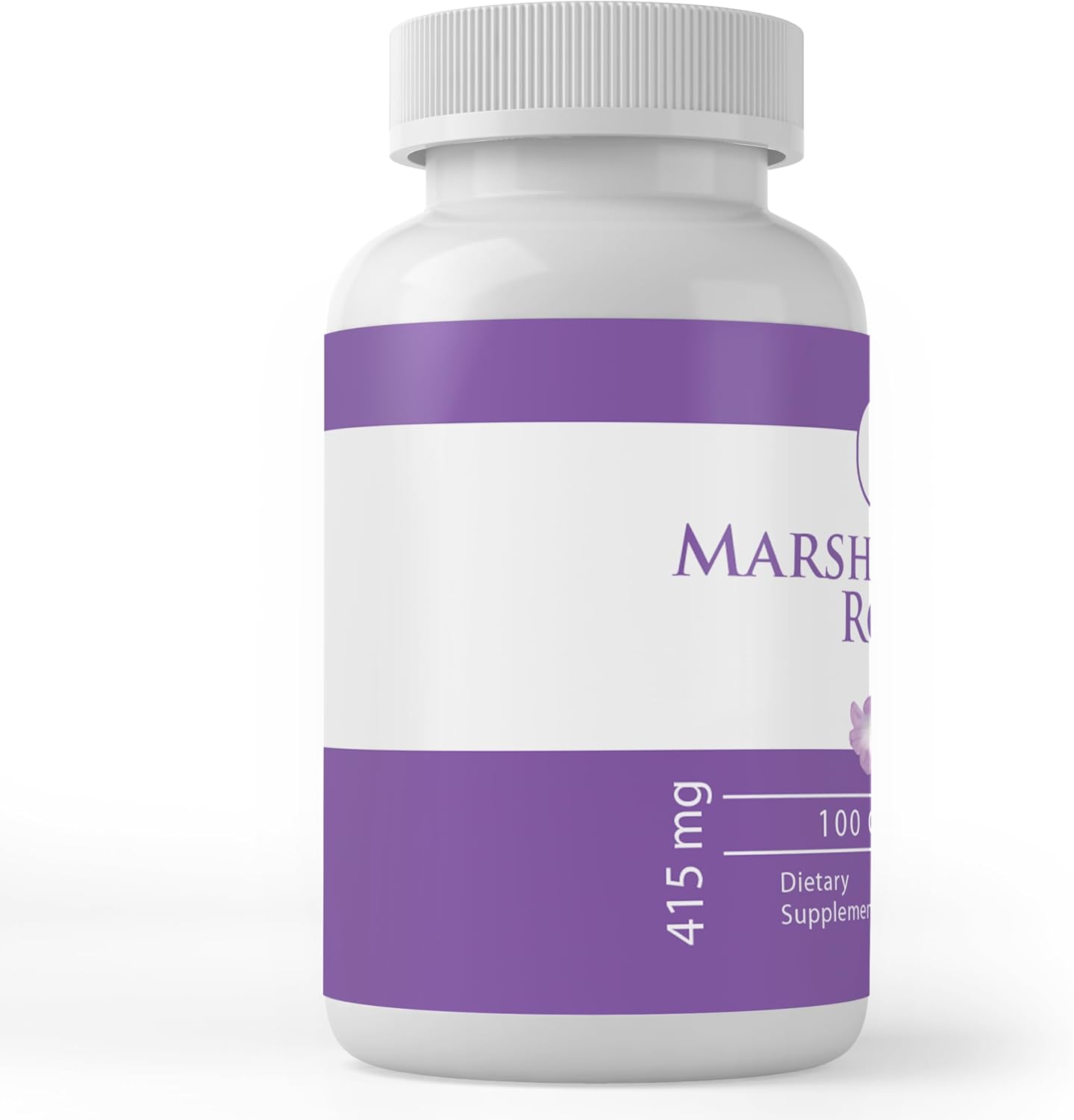 100 Capsules of Pure Marshmallow Root - Original Ingredients, No Additives, Lab Verified
