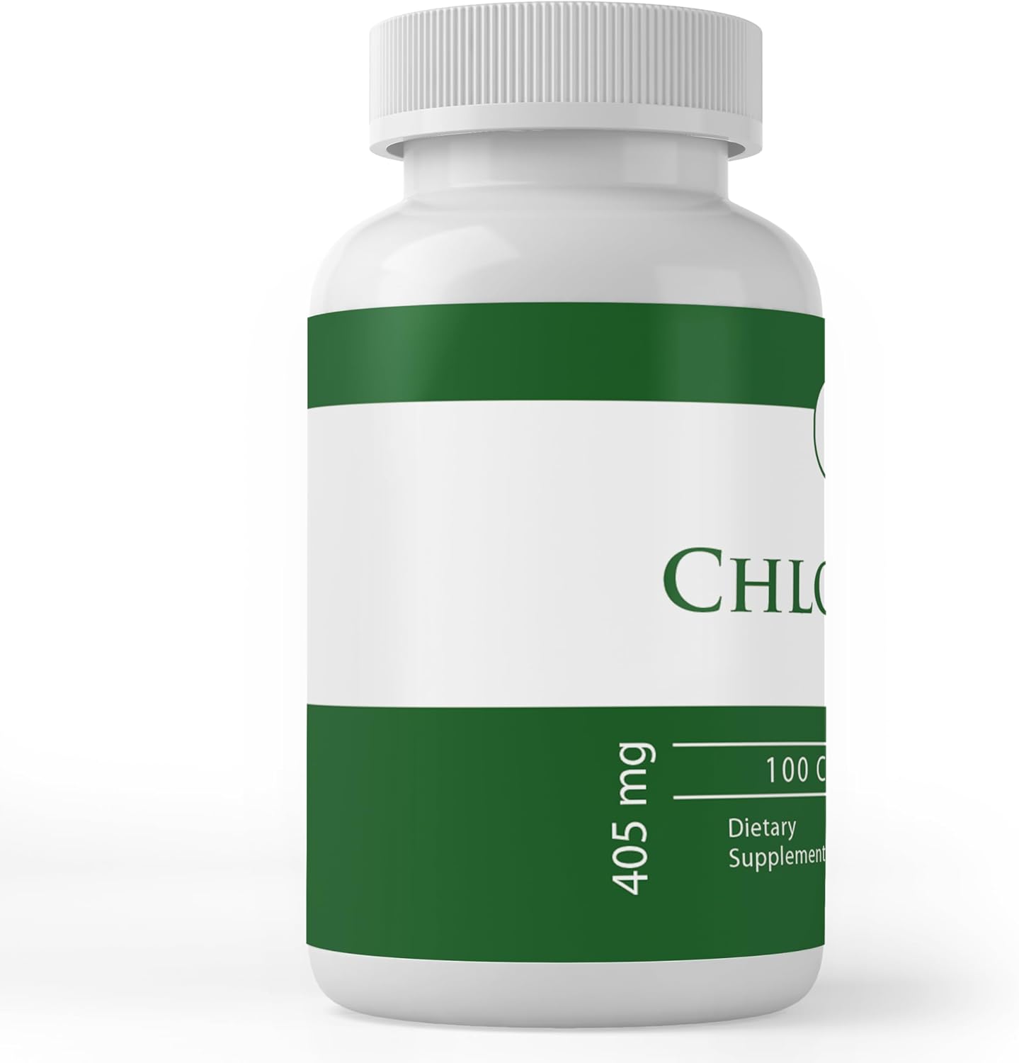 100 Capsules of Pure Original Chlorella with No Additives or Fillers - Lab Verified Quality