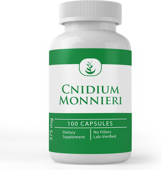 100 Capsules of Pure Original Cnidium Monnieri with Lab Verified Ingredients, No Additives or Fillers