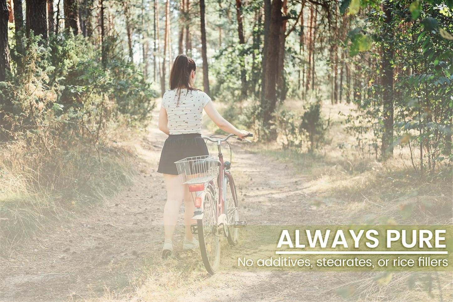 100 Capsules of Pure Wheat Grass - Original Ingredients, Lab Verified, No Additives or Fillers