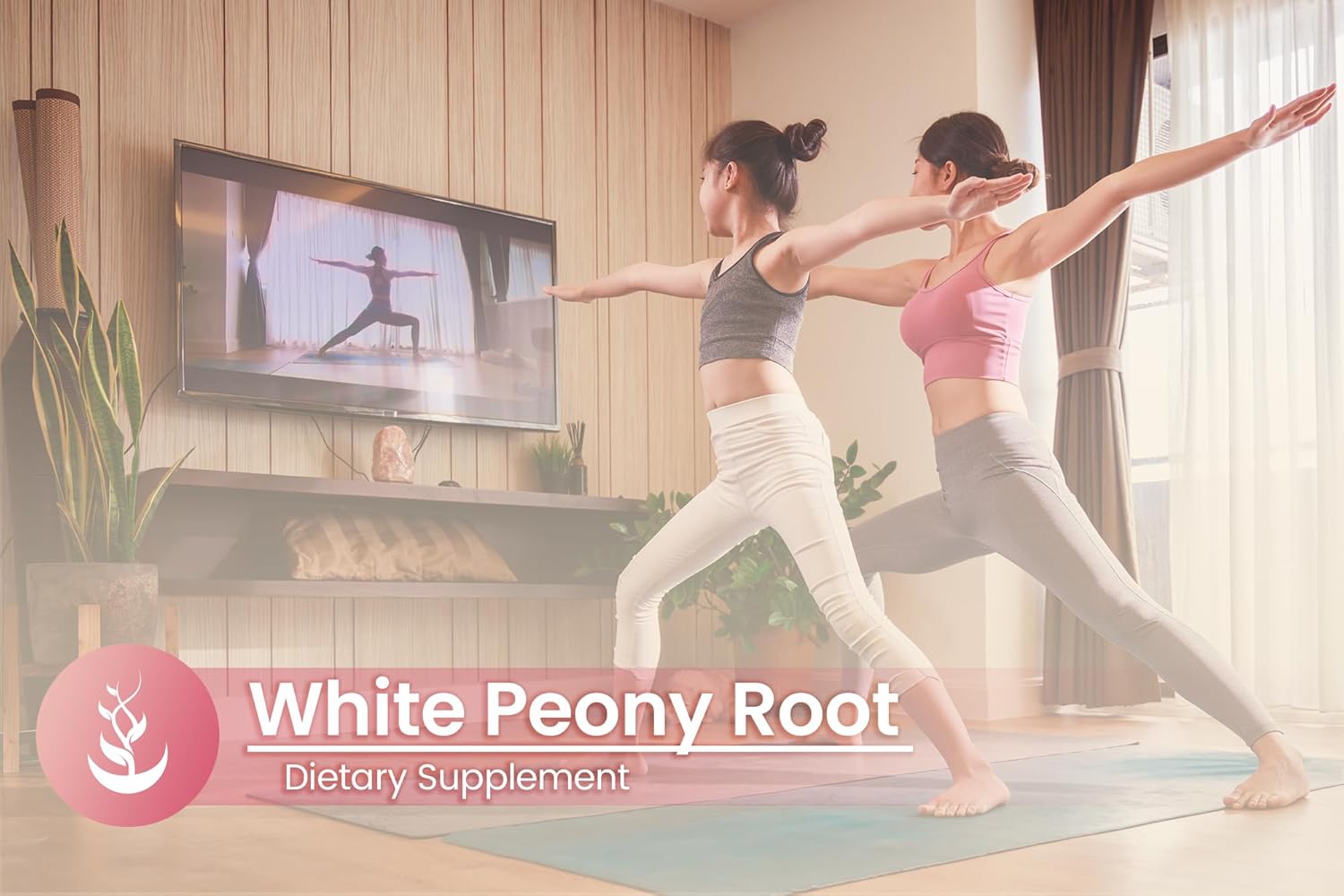 100 Capsules of Pure White Peony Extract - Lab Verified, No Additives or Fillers